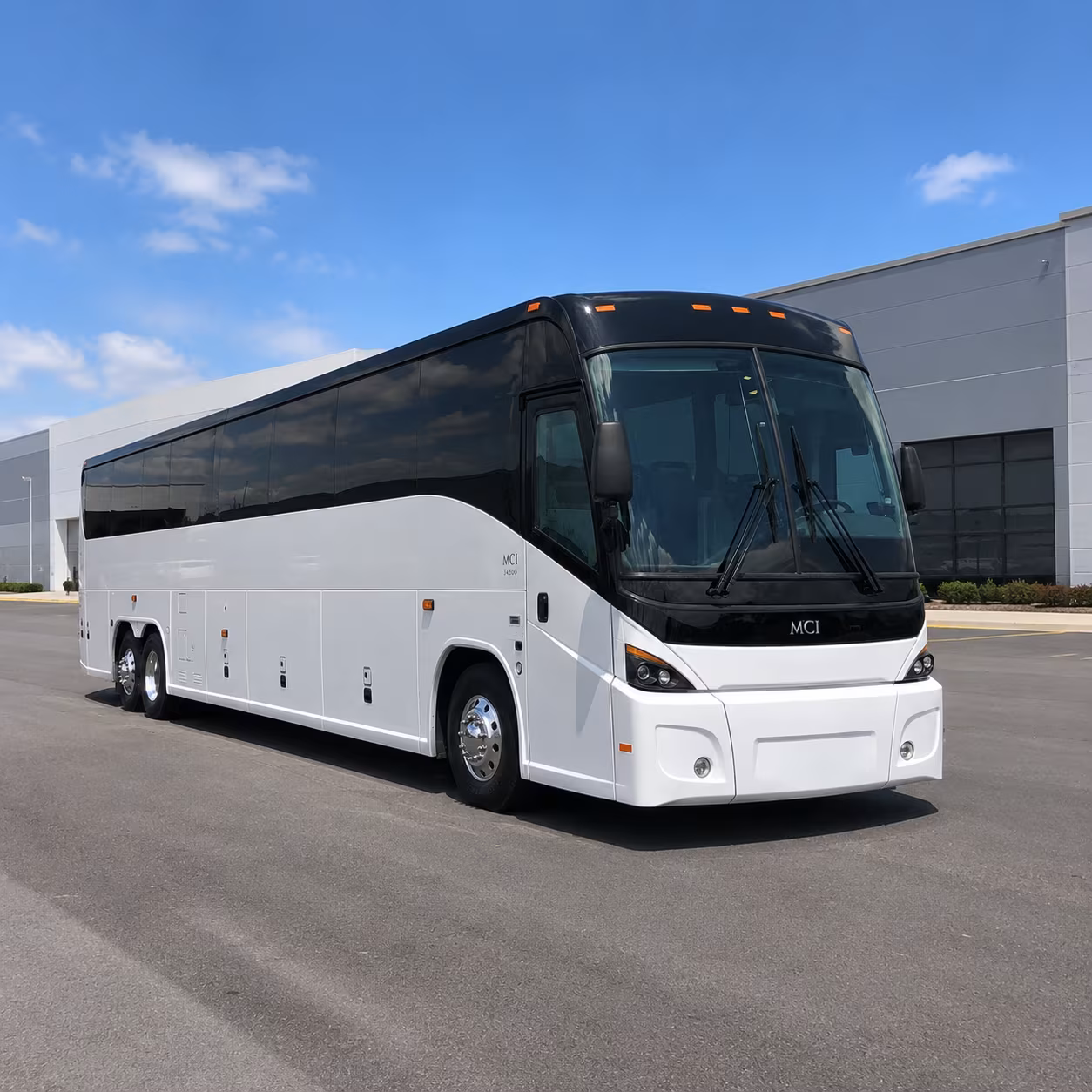 40-56 Passenger Charter Bus Exterior