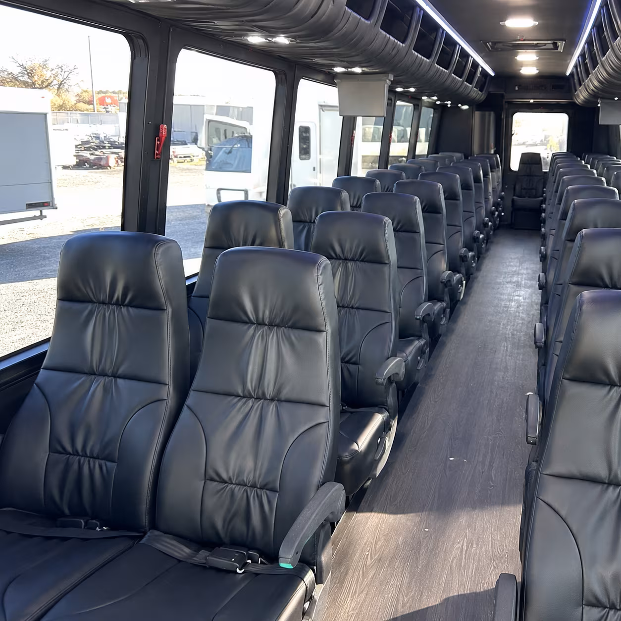 Spokane Valley Airport Shuttle & Transportation party bus exterior
