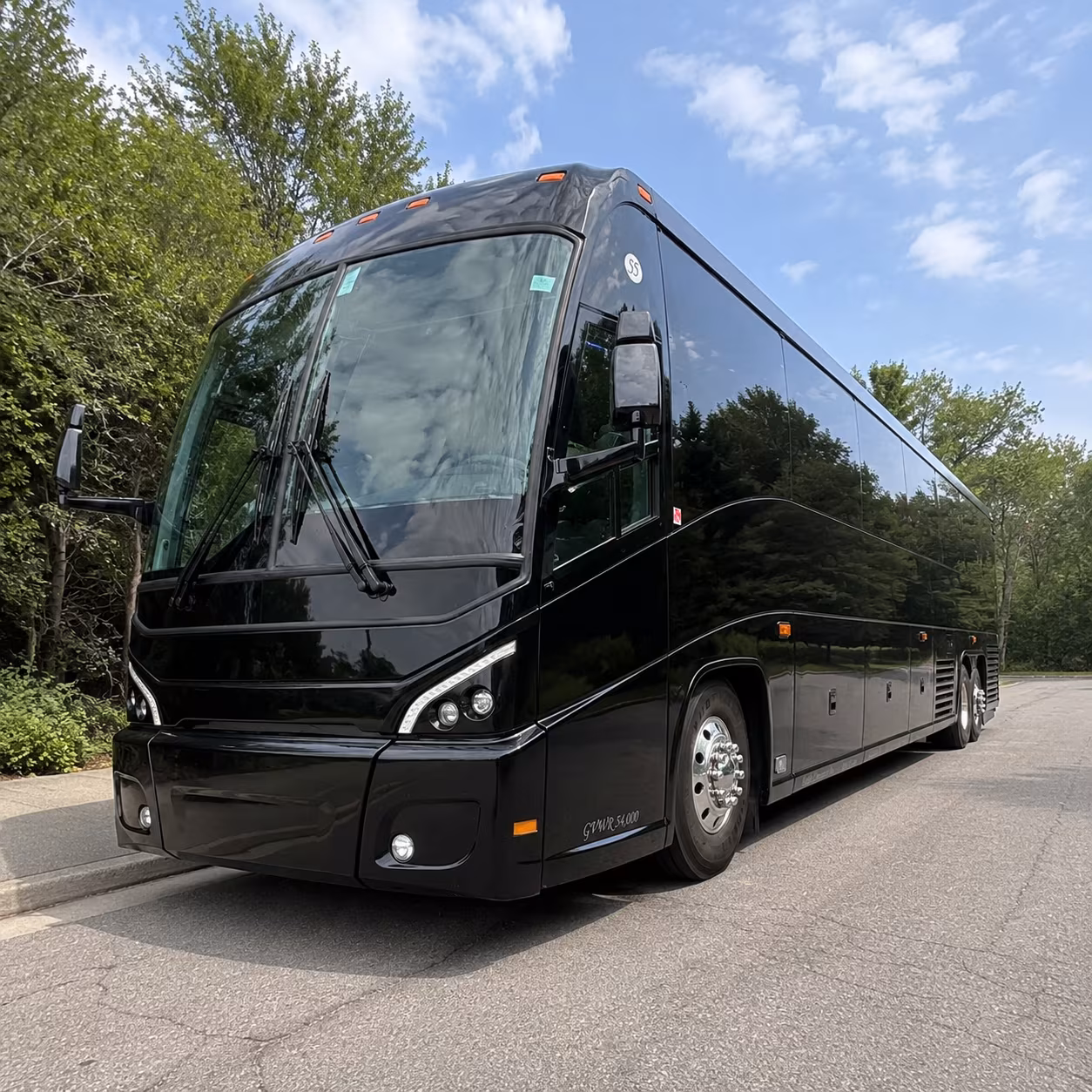 Spokane Valley Airport Shuttle & Transportation party bus exterior