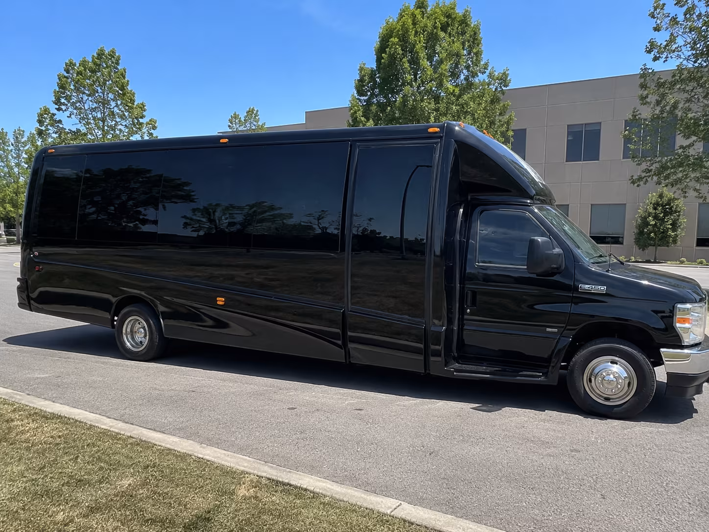 Spokane Valley Bachelor & Bachelorette Transportation party bus exterior