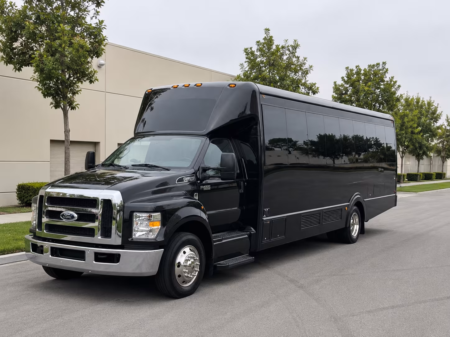 Spokane Valley Bachelor & Bachelorette Transportation party bus exterior