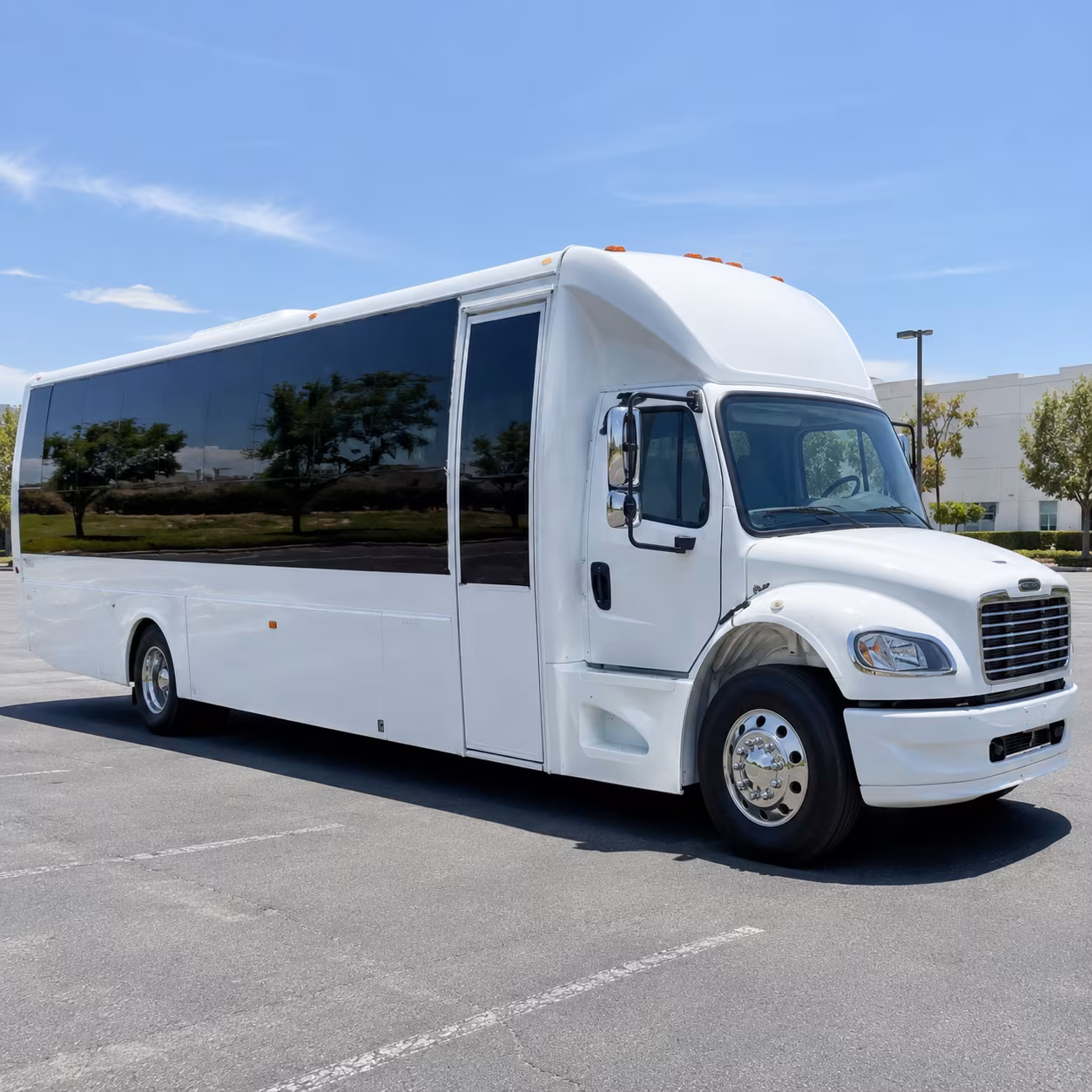 Spokane Valley Birthday, Sweet 16, & Quinceañera Transportation party bus exterior