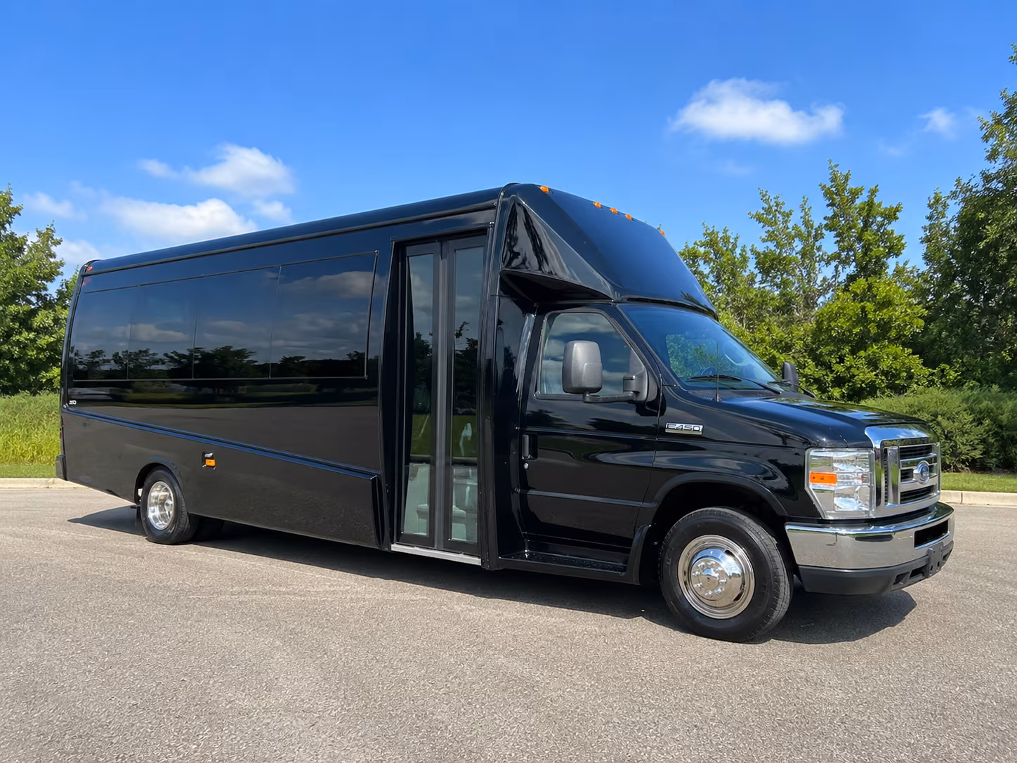 Spokane Valley Corporate Transportation party bus exterior