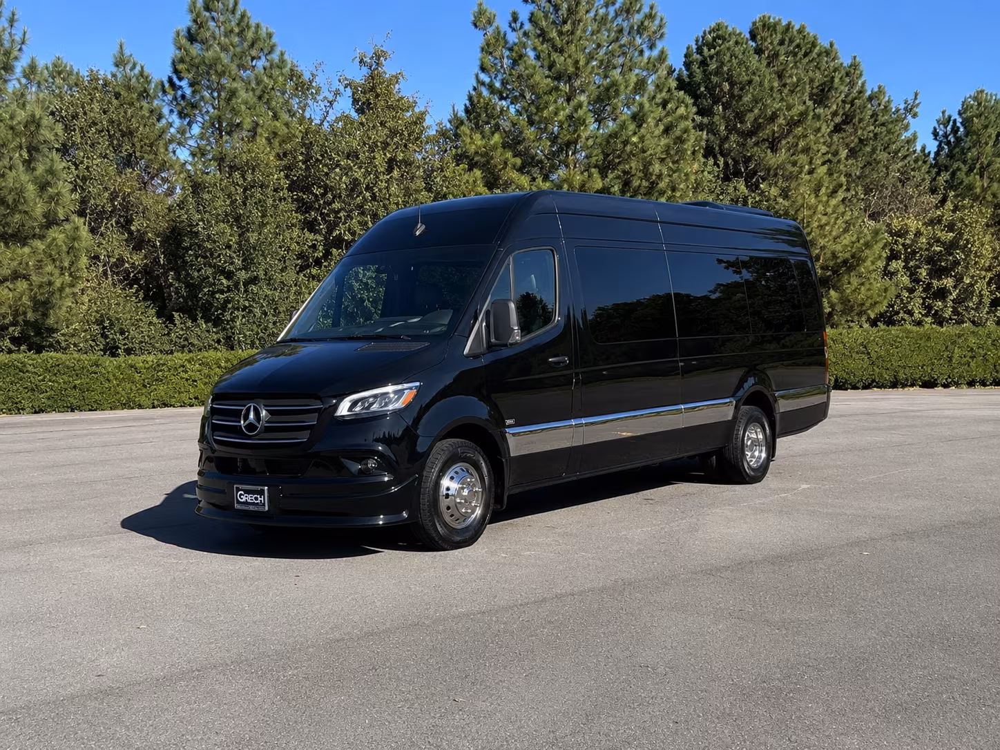 Spokane Valley Corporate Transportation party bus exterior