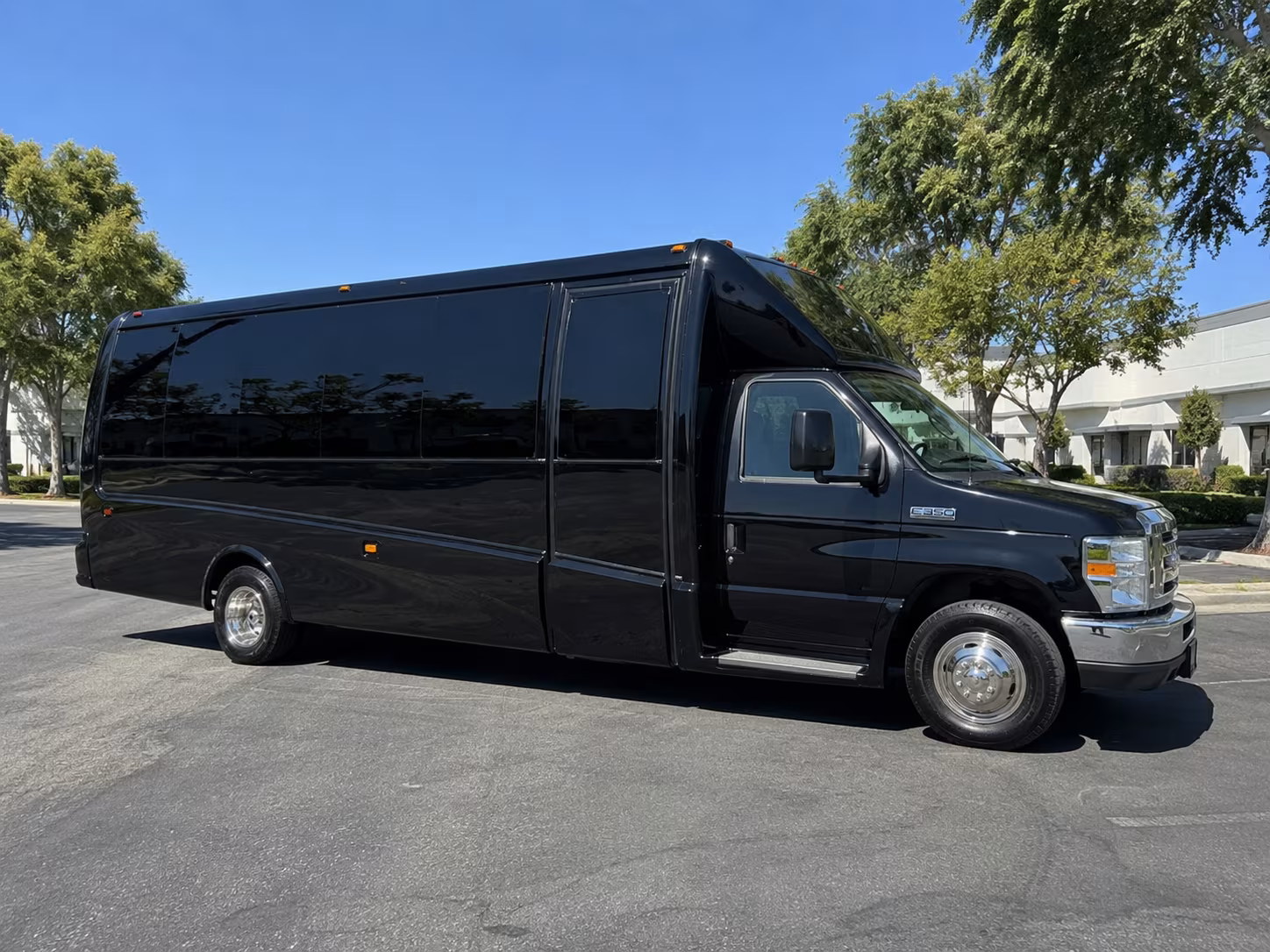 Spokane Valley Private Event Transportation party bus exterior