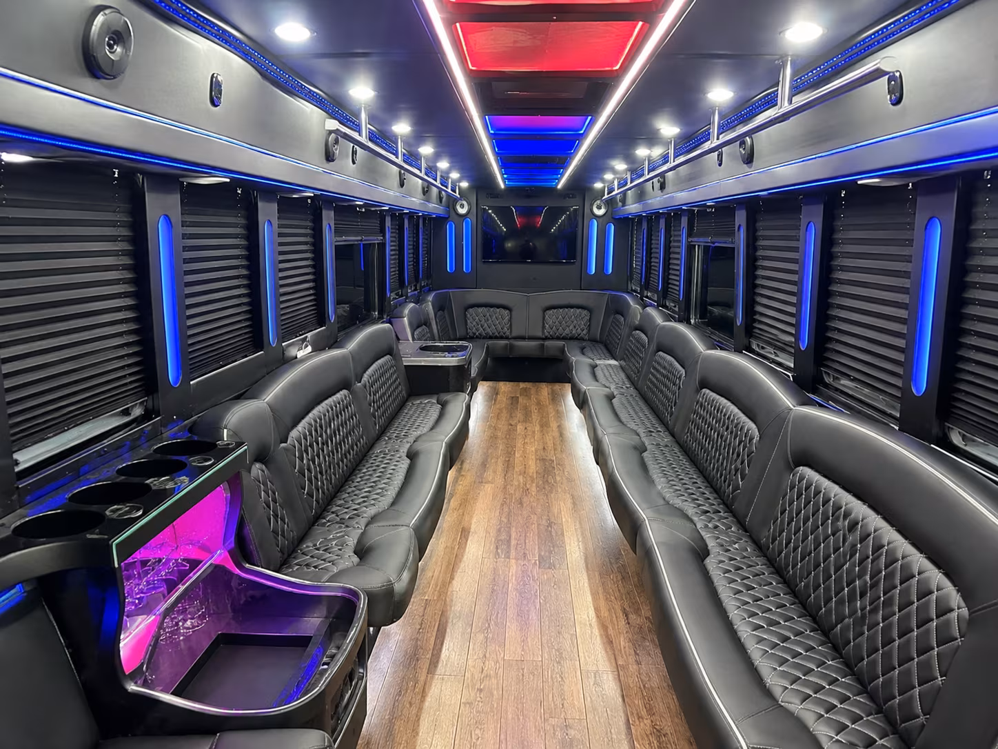 Spokane Valley Prom & Homecoming Transportation party bus exterior
