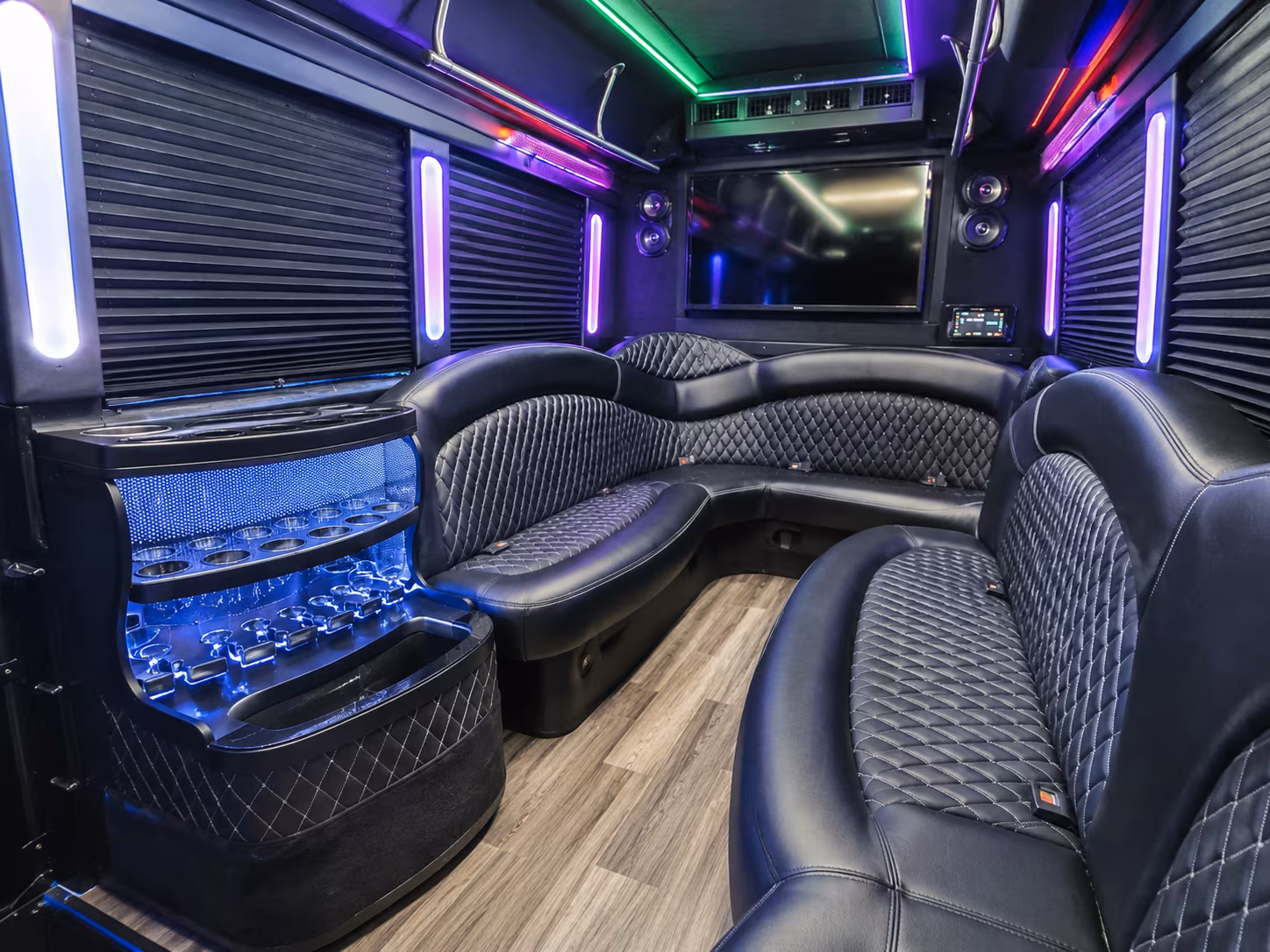 Spokane Valley Prom & Homecoming Transportation onboard seating
