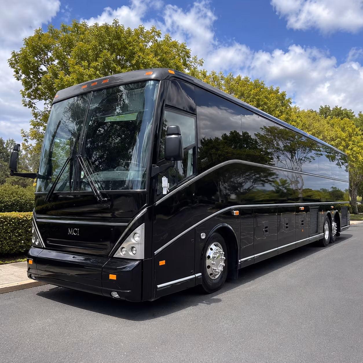 Spokane Valley School Event Transportation party bus exterior