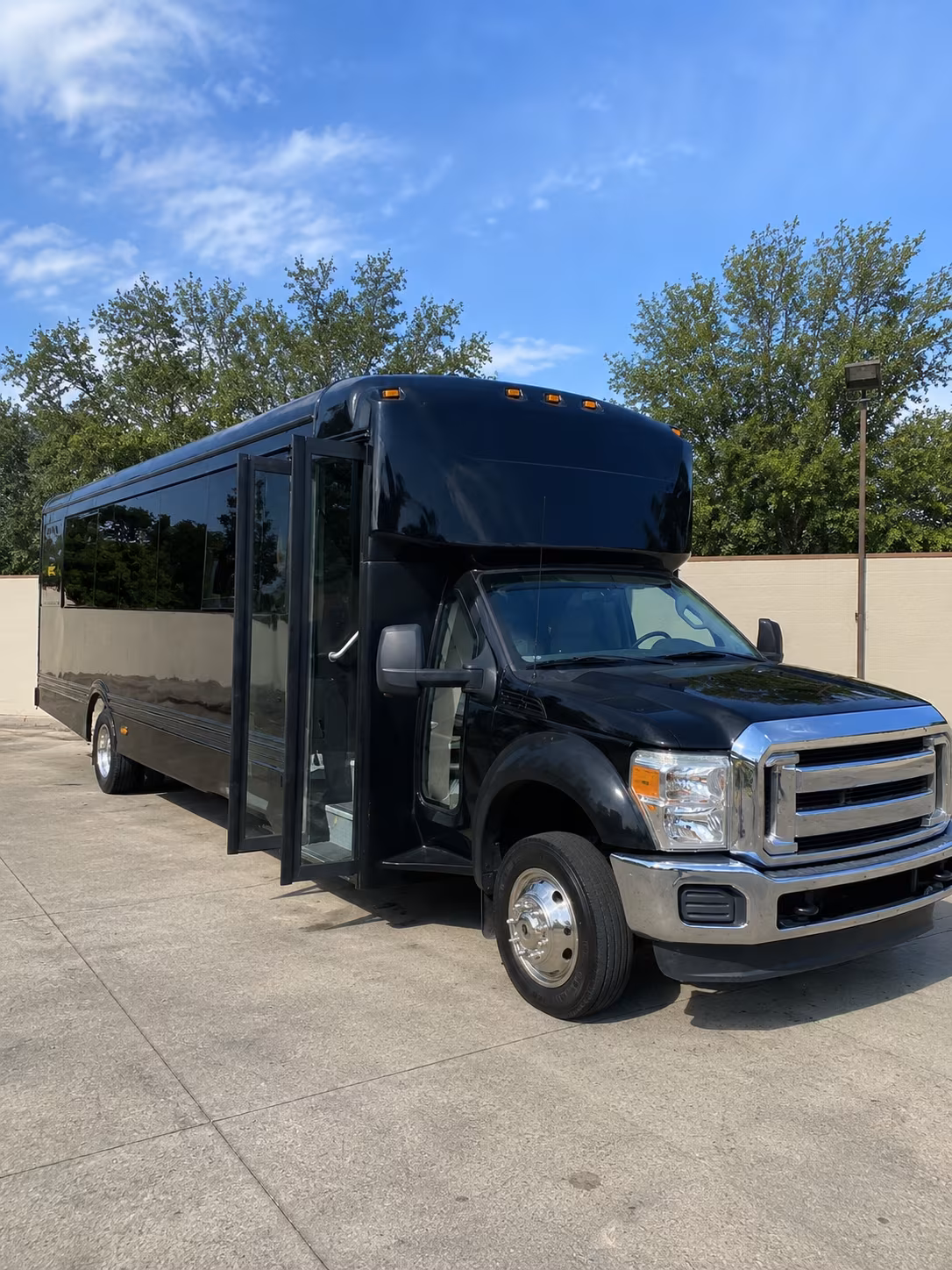 Spokane Valley Wedding Transportation party bus exterior