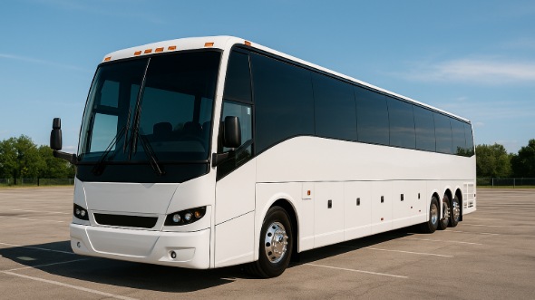 Exterior of Charter Bus Company Tacoma's 40 Passenger Party Bus in Tacoma