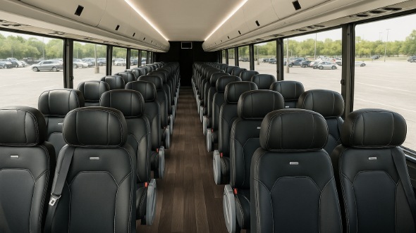 25 passenger minibus interior